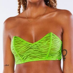 Savage X Green Tea Lace Bandeau Bra Women’s 2X